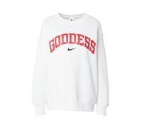 Nike Sportswear Sweat-shirt 'PHNX FLC' rouge / argent / blanc, Taille S
