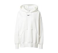 Nike Sportswear Sweat-shirt 'Phoenix Fleece' noir / blanc, Taille L