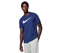 Nike Sportswear Swoosh Haut Homme, Minuit Marine/Blanc, M