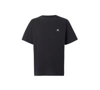 Nike Sportswear T-Shirt 'AIR' rouge orangé / noir / blanc, Taille S