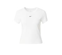 Nike Women's Shirt W NSW NK Chll KNT MD CRP, White/Black, FV5508-100, XL