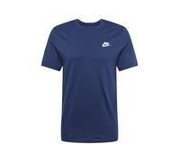 Nike Sportswear T-Shirt 'Club' bleu marine / blanc, Taille S