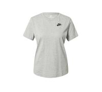 Nike Sportswear T-shirt 'Club Essential' gris / noir, Taille S