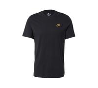 Nike Sportswear T-Shirt 'CLUB' or / noir, Taille M
