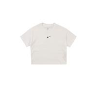 Nike Sportswear T-Shirt 'ESSNTL' noir / blanc cassé, Taille 158-170