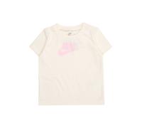 Nike Sportswear T-Shirt 'FUTURA' crème / rose, Taille 86-92