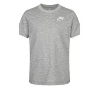 Nike Sportswear T-Shirt 'Futura' gris chiné / blanc, Taille 116