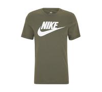 Nike Sportswear T-Shirt 'ICON FUTURA' olive / blanc, Taille M