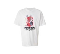 Nike Sportswear T-Shirt 'M90' gris / rouge / noir / blanc, Taille L