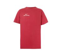 Nike Sportswear T-Shirt 'OFFICIAL' rouge / blanc, Taille S