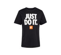 Nike Sportswear T-Shirt orange / noir / blanc, Taille L