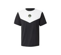 Nike Sportswear T-Shirt pomme / noir / blanc, Taille S