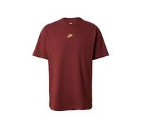 Nike Sportswear T-Shirt 'Premium Essentials' jaune / bourgogne, Taille M