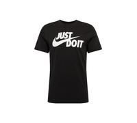 Nike Just Do It Swoosh T-Shirt Mens Noir/Blanc S Male