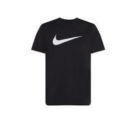 Nike Sportswear T-Shirt 'Swoosh' noir / blanc, Taille XL