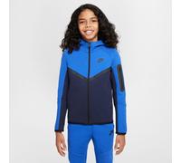 Nike Tech Colorblock Unisex Sweats à capuche - Bleu - Taille: 147 - 158 CM - Foot Locker Blue 147 - 158 CM