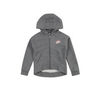 Nike Sweat zippé Club Fleece High-Low Gris chiné 24 mois-3 ans Garçons/Filles