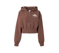 Nike Sportswear Veste de survêtement 'PHNX FLC' marron châtaigne / blanc cassé, Taille S