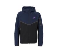 Nike Sportswear Veste de survêtement 'TCH FLC' bleu marine / anthracite / violet / noir, Taille XL