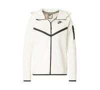 Nike Sportswear Veste de survêtement 'TECH FLEECE 2' beige clair / noir, Taille XL