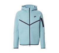Nike Sportswear Veste de survêtement 'Tech Fleece' azur / noir, Taille M