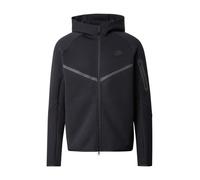 Nike Sportswear Veste de survêtement 'Tech Fleece' gris foncé / noir, Taille XXL
