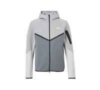 Nike Sportswear Veste de survêtement 'TECH FLEECE' gris / gris foncé / noir, Taille L