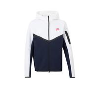 Nike Sportswear Veste de survêtement 'Tech Fleece' marine / blanc, Taille S