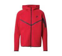Nike Sportswear Veste de survêtement 'TECH FLEECE' rouge cerise / noir, Taille S