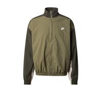Nike Sportswear Veste mi-saison 'CLUB' olive / vert foncé / blanc, Taille M