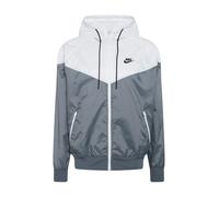 Nike Sportswear Veste mi-saison 'Heritage Essentials' gris clair / gris foncé / blanc, Taille S