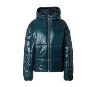 NIKE FB8769-328 W NSW PE SHINE PUFFER Jacket Femme Deep Jungle/Deep Jungle Taille S