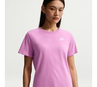 Nike Sportswear Women's Club T-Shirt Magenta clair 10 (S) Female