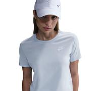 Nike Sportswear Women's Club T-Shirt Teinte bleue 12 (M) Female