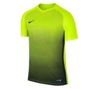 Nike SS YTH Segment IV JSY Maillot Manches Courtes pour Homme, Jaune (Volt/Midnight Navy/Black), S
