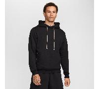 Nike Standard Issue Men's Dri-FIT Pullover Basketball Hoodie Black/Pale Ivory - M