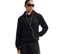 Nike Stdo FLC MW STD Po Sweat à Capuche pour Femme, Total Black/Sail, S