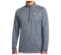 Nike - Stride Dri-Fit 1/2-Zip Midlayer Running Top - T-shirt de running - L - thunder blue / heather / reflective silver