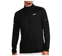 Nike - Stride Dri-Fit 1/2-Zip Midlayer Running Top - T-shirt de running - S - black / reflective silver