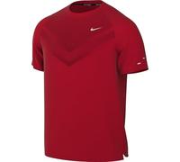 Nike Stride Dri-Fit ADV HV5203-657 Haut de Course à Manches Courtes pour Homme, Rouge université/Argent réfléchissant, Taille XL