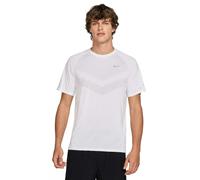 NIKE T-Shirt fonctionnel 'ADV STRIDE' gris / blanc, Taille S