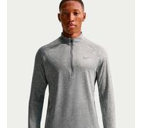 Haut 1 2 zip nike dri fit stride gris homme