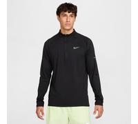 Nike - Stride Dri-Fit 1/2-Zip Midlayer Running Top - T-shirt de running - M - black / reflective silver