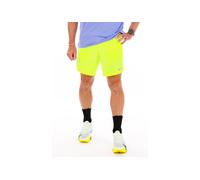 Nike STRIDE 7IN Short de running Hommes - jaunes fluo, argent, Taille M