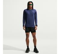 Nike Stride Maillot de course Hommes - bleu foncé, argent, Taille XXL