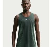 Nike Stride Maillot de course Hommes - vert olive, argent, Taille S