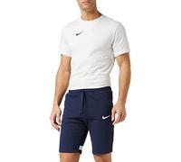 Nike Strike 21 Fleece Short - Pantacourt / bermuda - Short - Homme - Bleu nuit/blanc - L