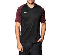 Nike Strike Jersey S/S Maillot Homme, Black/Vivid Pink/White, FR : L (Taille Fabricant : L)