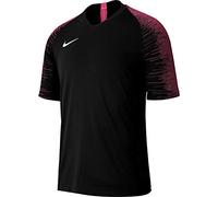 Nike Strike Jersey S/S Maillot Mixte Enfant, Black/Vivid Pink/White, FR : XS (Taille Fabricant : XS)