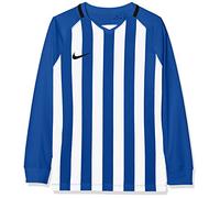 Nike Striped Division III LS Maillot Enfant Royal Blue/Blanc/Noir/Noir FR : XL (Taille Fabricant : XL)